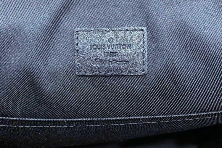 ba lô LV Fastline Aerogram Backpack Black Leather 40CM