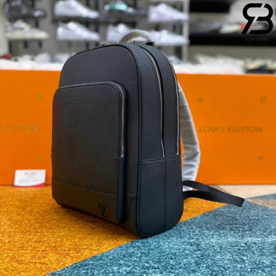 Ba Lô LV Adrian Backpack Black Taiga M30857 Đen