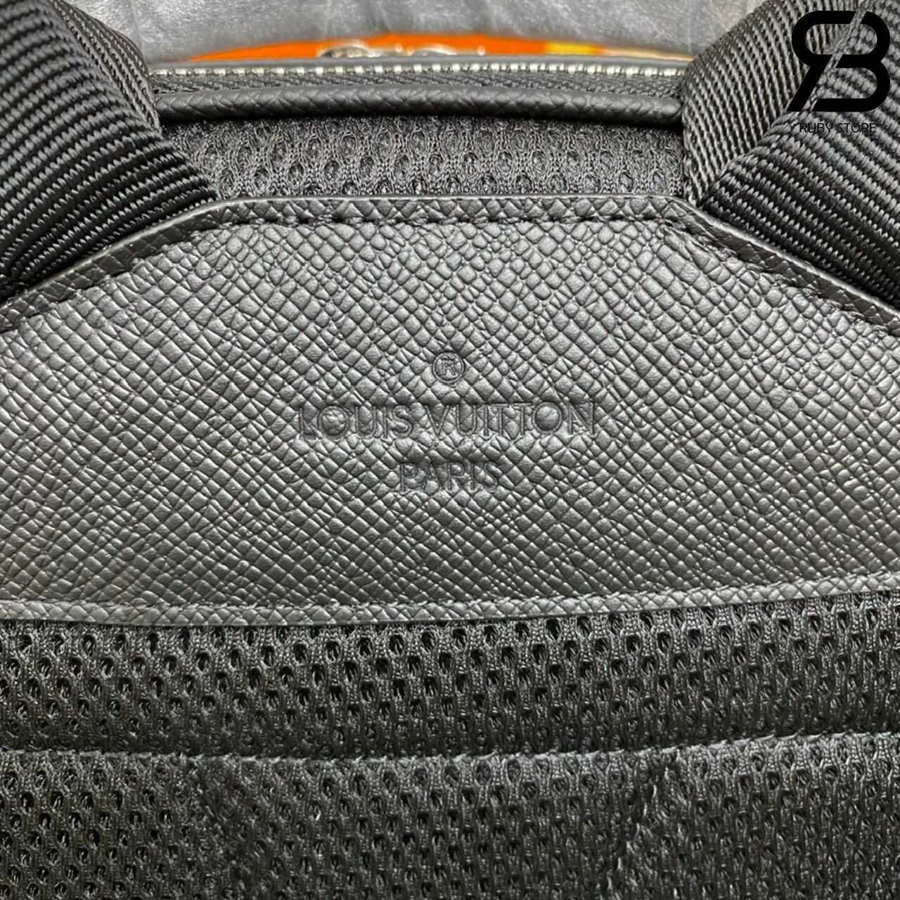 Ba Lô LV Adrian Backpack Black Taiga M30857 Đen