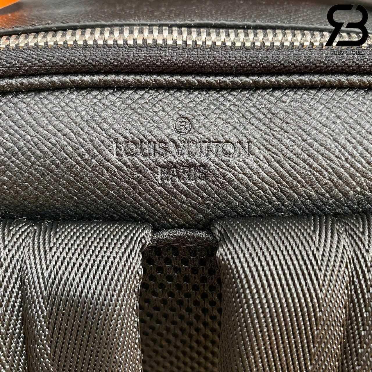 Ba Lô LV Avenue Backpack Black Taiga đen