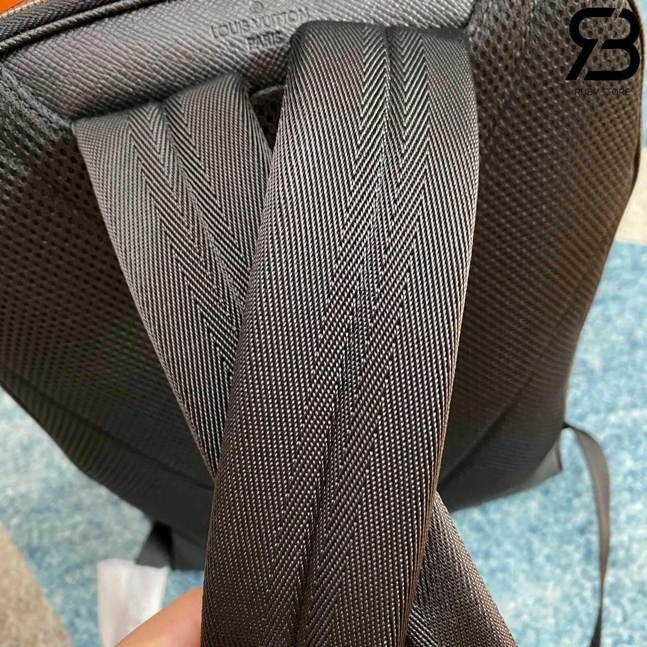 Ba Lô LV Avenue Backpack Black Taiga đen