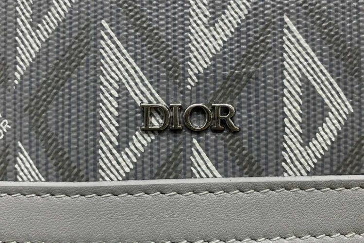 Ba Lô Medium Dior Hit The Road Backpack Gray Diamond Canvas Xám