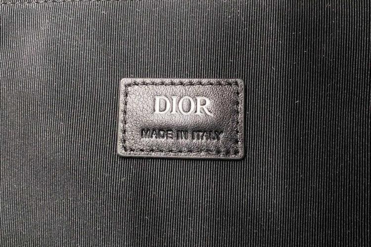 Ba Lô Small Dior Hit The Road Backpack Black Diamond Canvas Đen