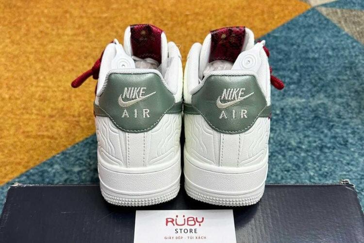 Giày Air Force 1 Low Year of The Snake Trắng rêu