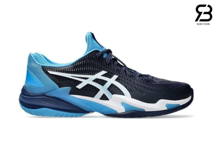 Giày Asics Court FF 3 Novak Blue Expanse Xanh Trắng