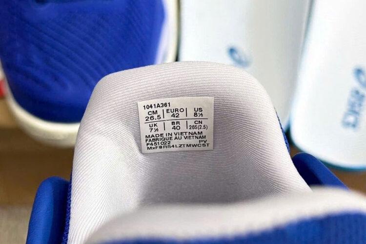 Giày Asics Court FF 3 Novak Blue White Xanh Trắng