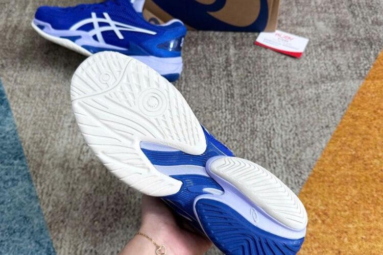 Giày Asics Court FF 3 Novak Blue White Xanh Trắng