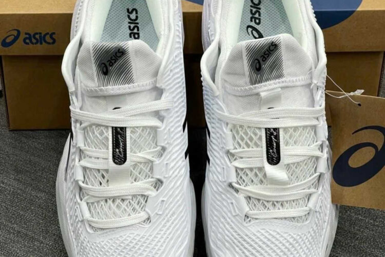Giày Asics Court FF 3 White Black Trắng đen