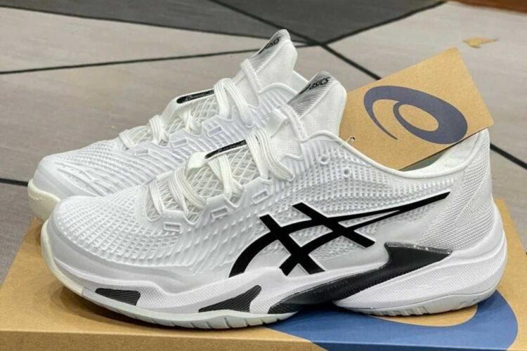 Giày Asics Court FF 3 White Black Trắng đen