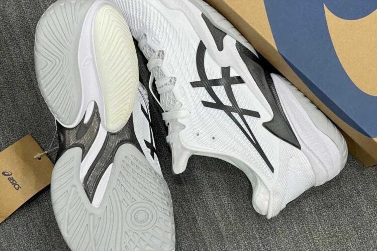Giày Asics Court FF 3 White Black Trắng đen