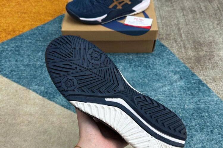Giày Asics Gel-Resolution 9 French Blue Pure Gold Xanh Vàng