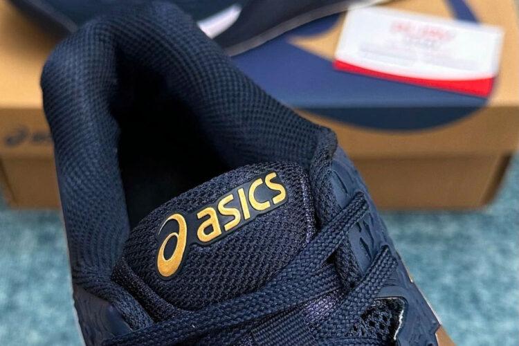 Giày Asics Gel-Resolution 9 French Blue Pure Gold Xanh Vàng