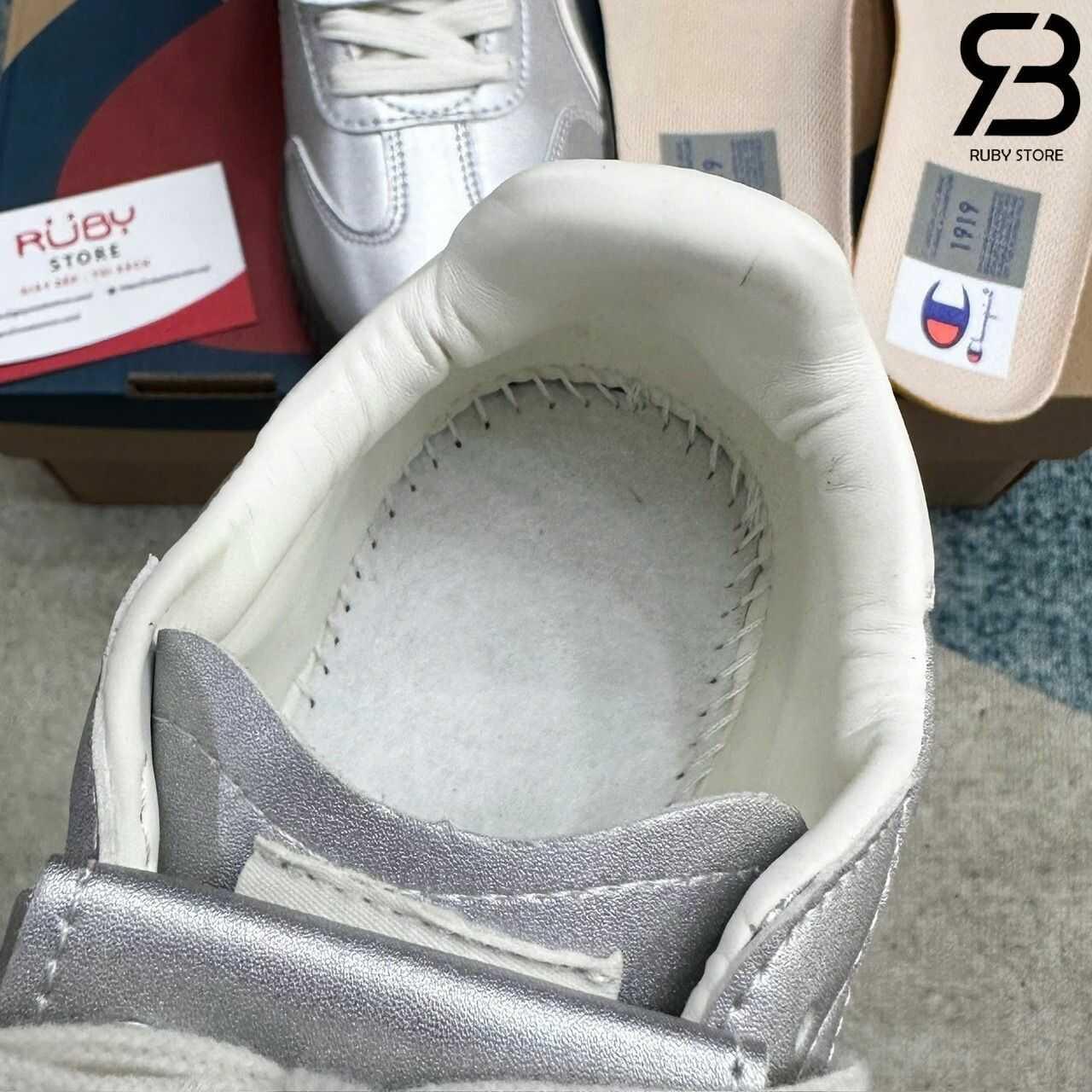Giày Champion Essentials Champ T-Trainer Metallic Silver Màu Bạc