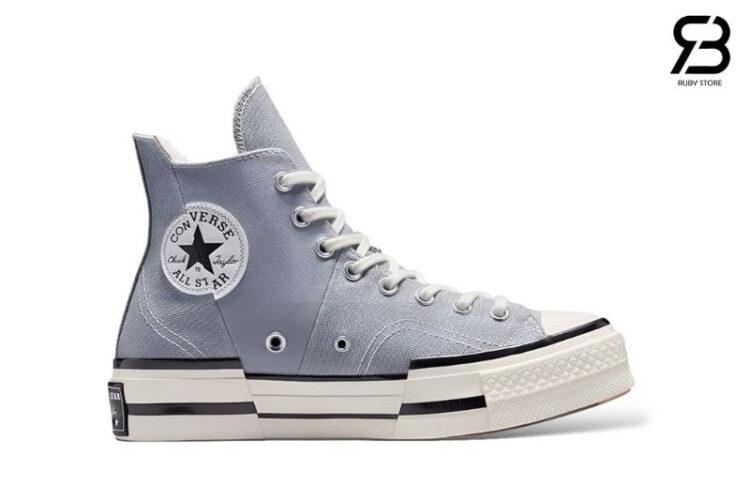 Giày Converse 1970s Plus High Ash Stone Grey xám xanh
