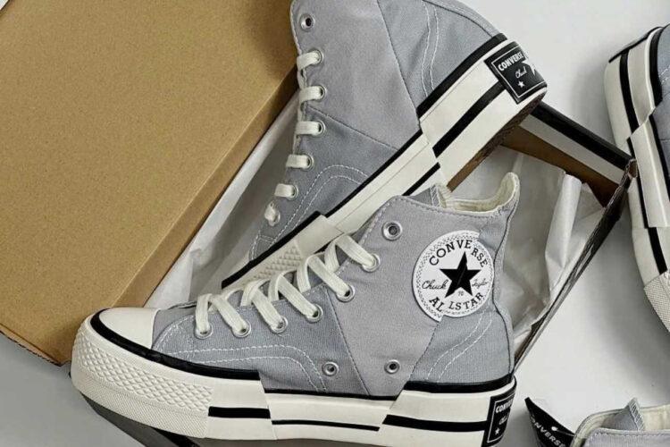 Giày Converse 1970s Plus High Ash Stone Grey xám xanh