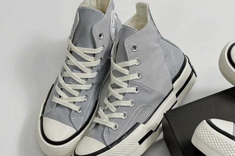 Giày Converse 1970s Plus High Ash Stone Grey xám xanh