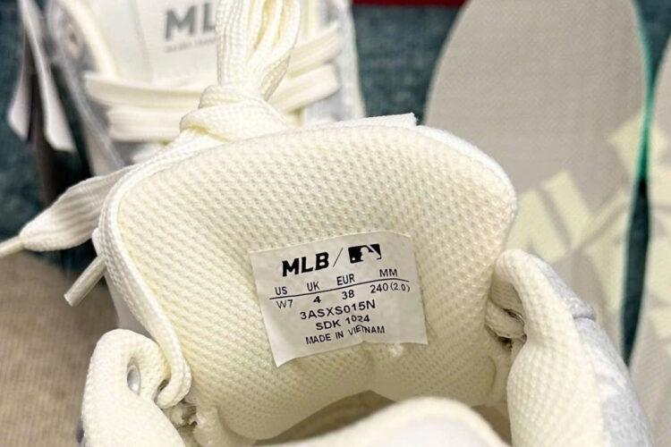 Giày MLB Chunky Liner SL Denim Monogram NY Màu Xám Trắng