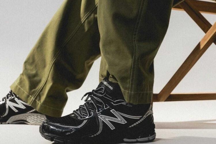 Giày New Balance 860 Black Silver Màu Đen Bạc