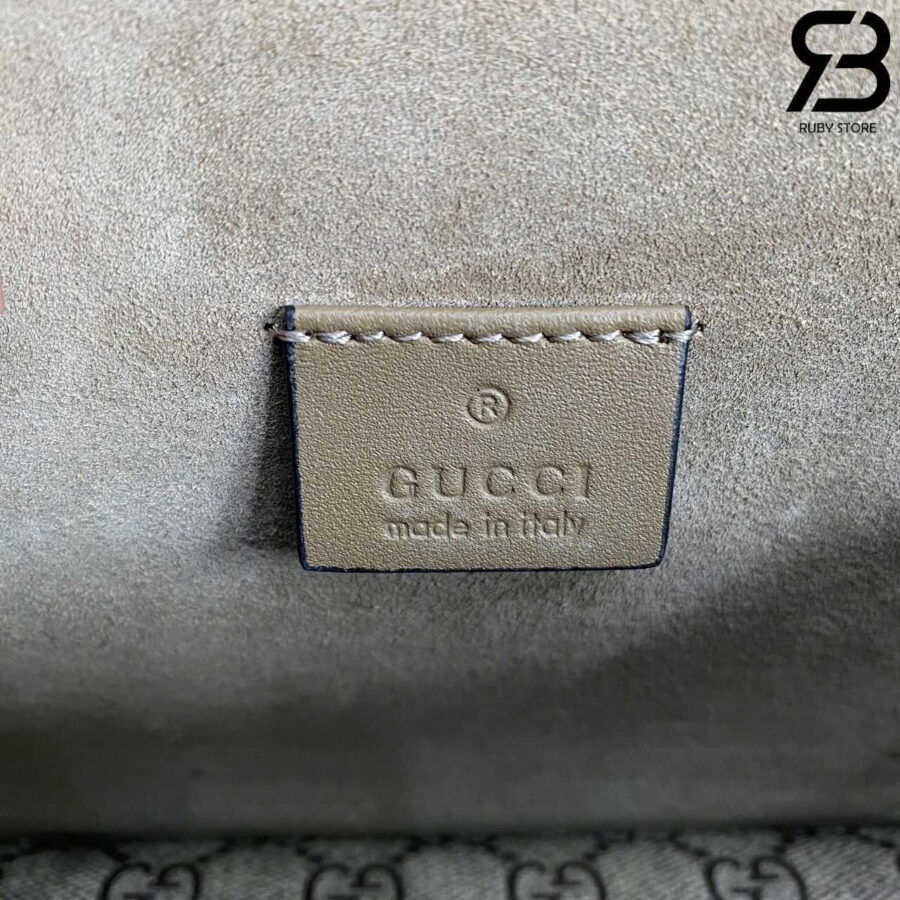Túi Dionysus Small Shoulder Bag Beige Ebony GG Supreme