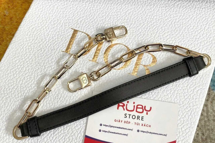 Túi Dior Medium Lady D-Joy Butterfly Black Lambskin GHW Đen