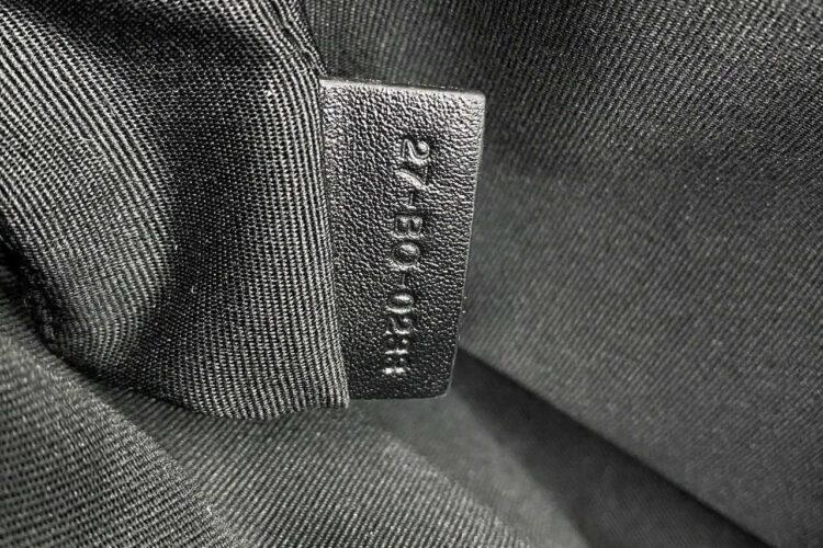 Túi Dior Saddle Triple Pouch Black Diamond Canvas Đen