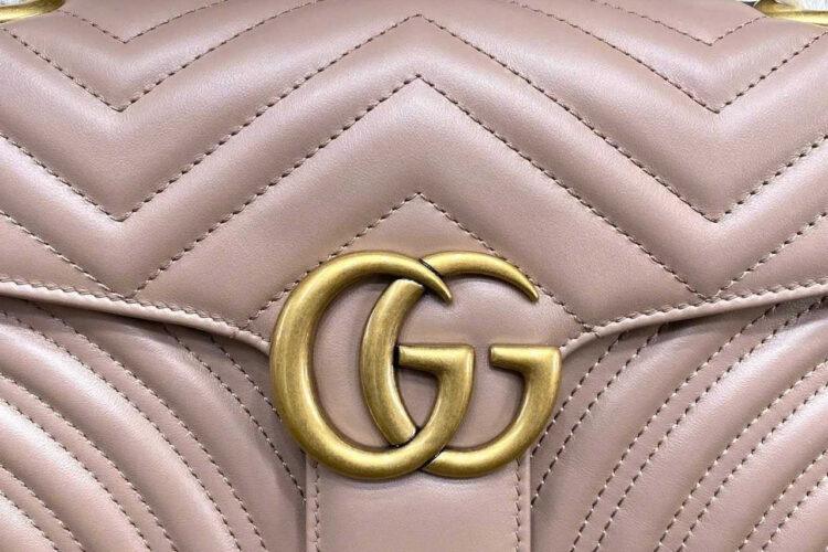 Túi Gucci GG Marmont Small Shoulder Bag Size 26 Dusty Pink