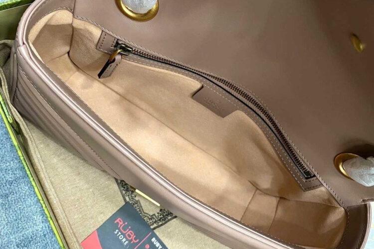 Túi Gucci GG Marmont Small Shoulder Bag Size 26 Dusty Pink
