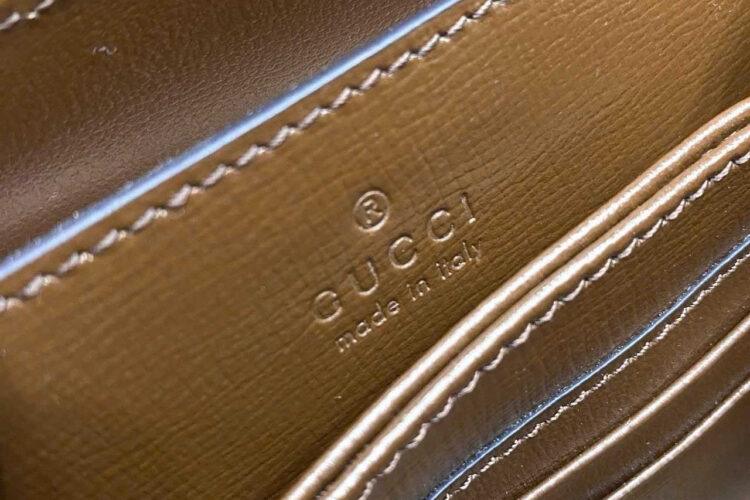 Túi Gucci Horsebit 1955 Mini Bag GG Supreme Nâu 22CM