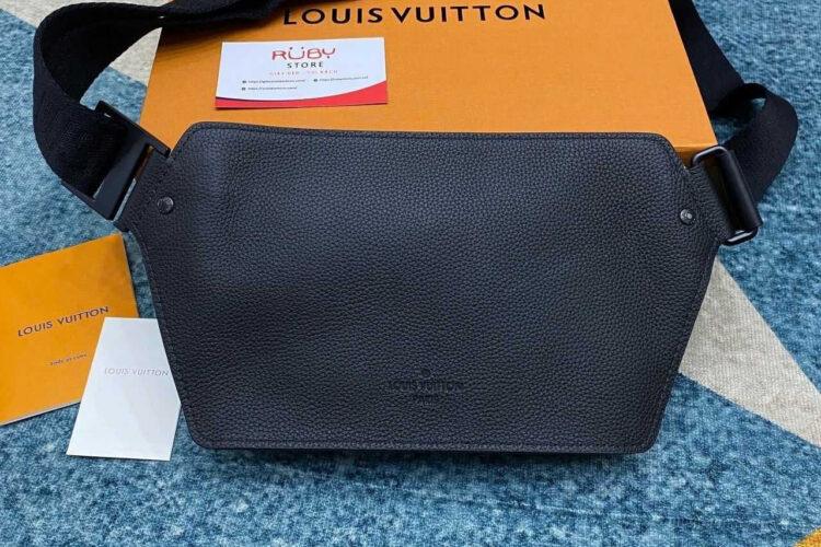 Túi LV Aerogram Takeoff Sling Bag M57081 Black Màu đen