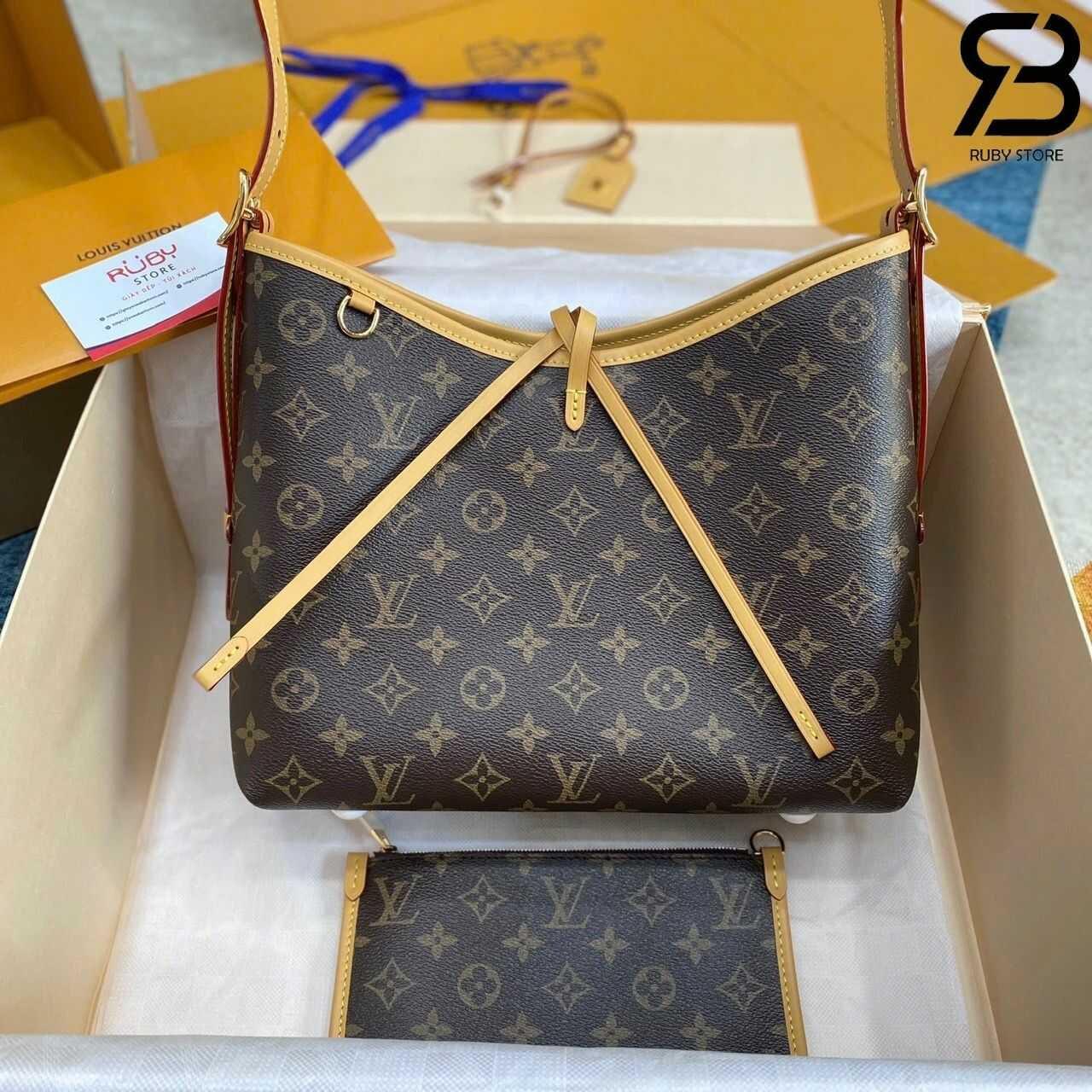 Túi LV Carryall PM Monogram M46203 Nâu
