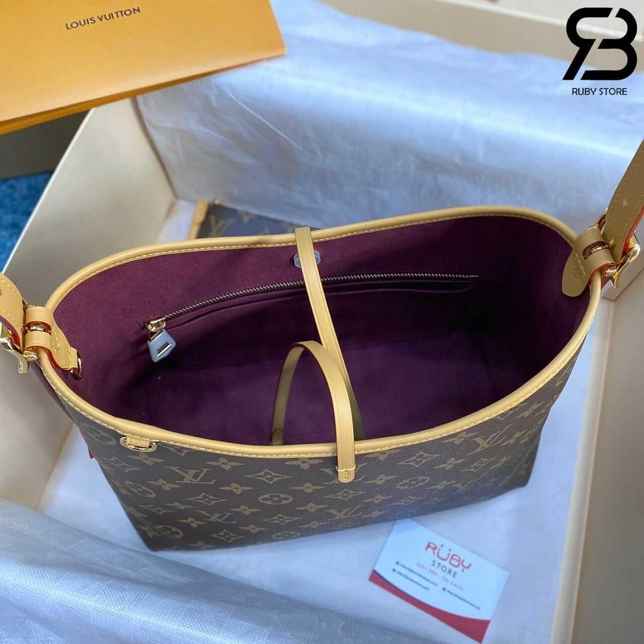 Túi LV Carryall PM Monogram M46203 Nâu