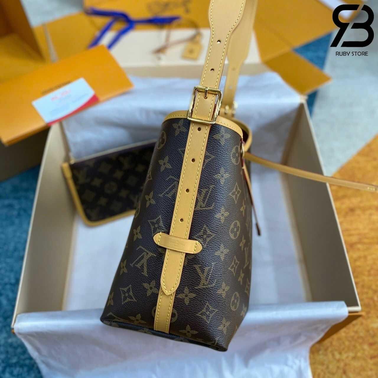 Túi LV Carryall PM Monogram M46203 Nâu