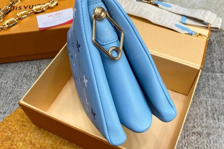 Túi LV Coussin PM M22953 Blue Monogram xanh dương
