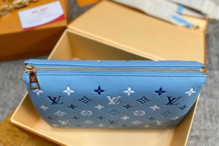 Túi LV Coussin PM M22953 Blue Monogram xanh dương