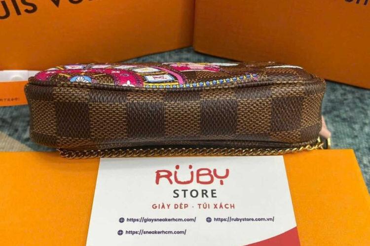 Túi LV MINI POCHETTE VIVIEN DAMIER SIÊU CẤP