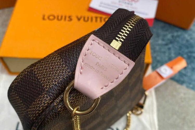 Túi LV MINI POCHETTE VIVIEN DAMIER SIÊU CẤP