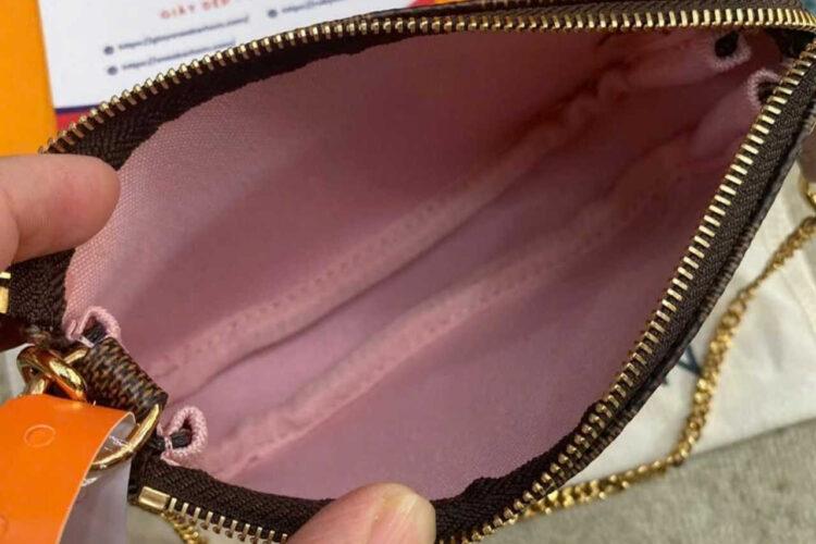 Túi LV MINI POCHETTE VIVIEN DAMIER SIÊU CẤP