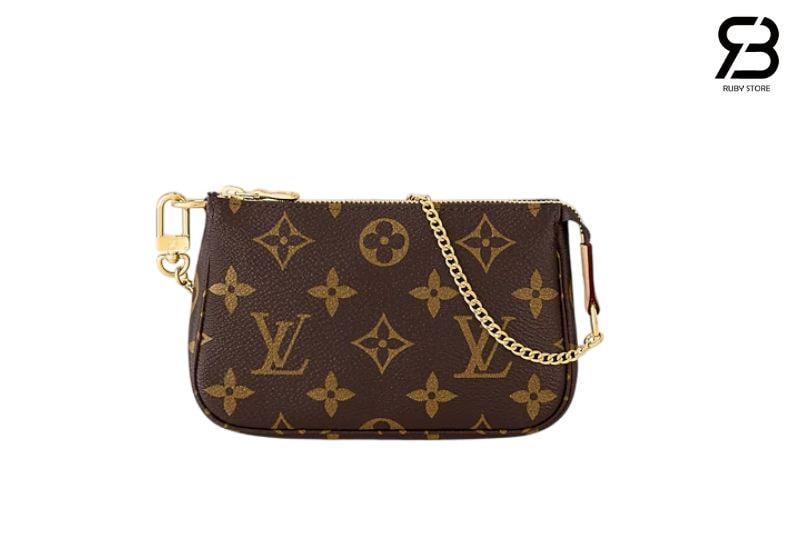 Túi LV MINI POCHETTE nâu