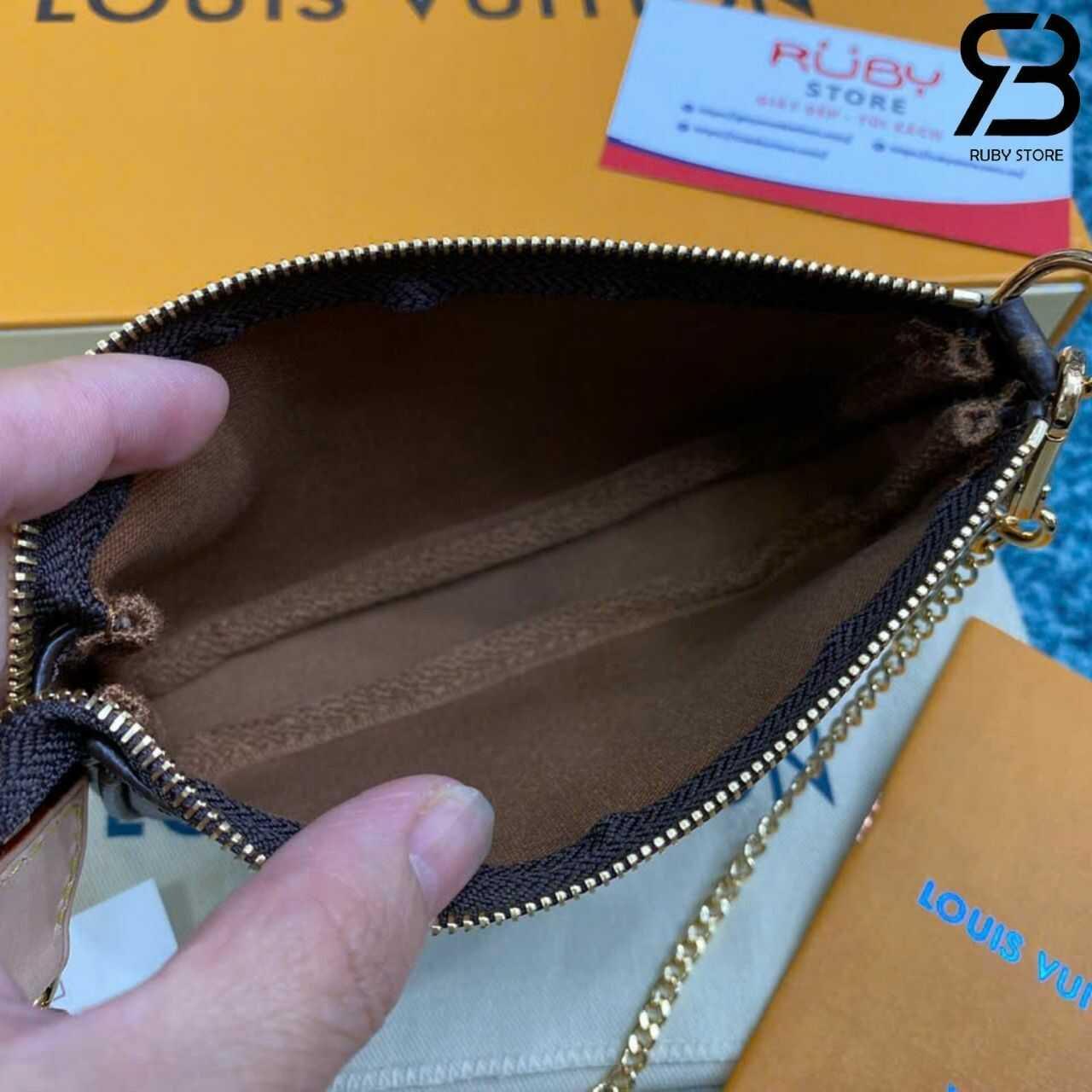 Túi LV MINI POCHETTE nâu
