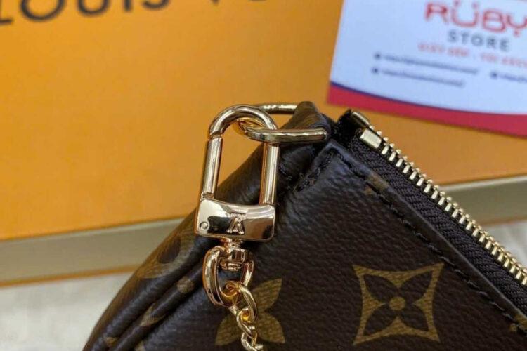 Túi LV MINI POCHETTE nâu