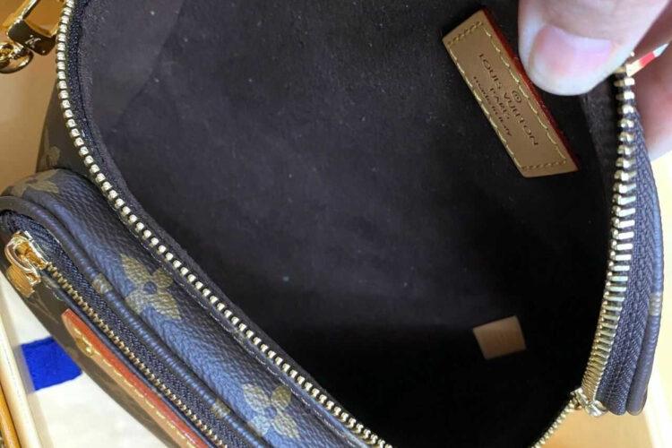 Túi LV Mini Bumbag M82335 Monogram Nâu
