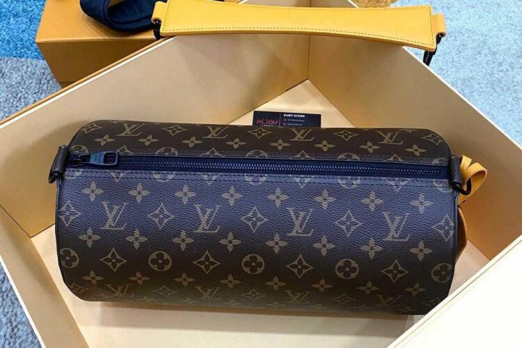 LV Polochon MM M46691 Monogram Macassar