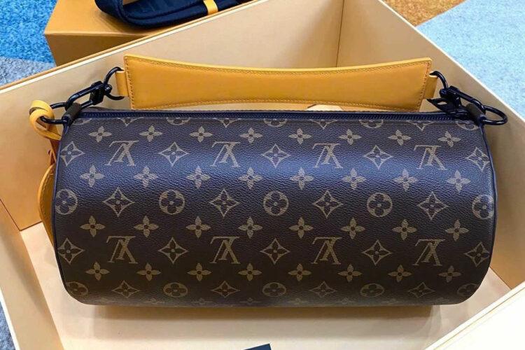 LV Polochon MM M46691 Monogram Macassar