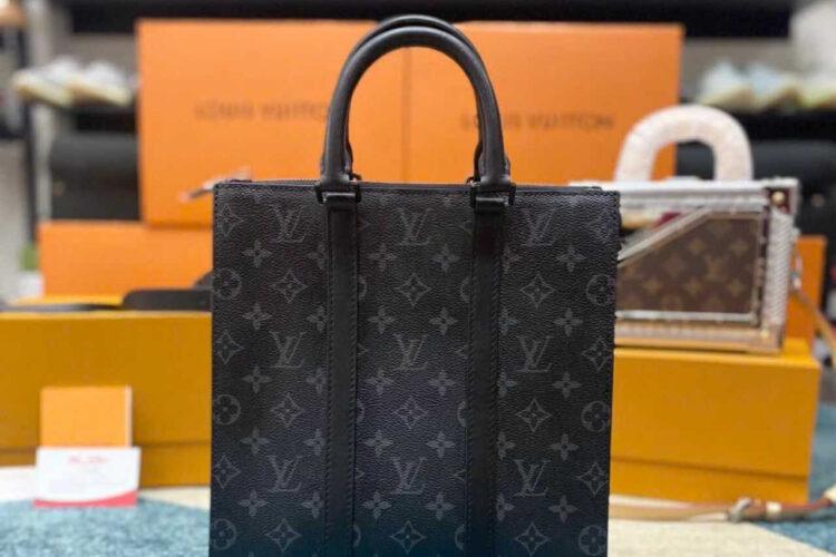 Túi LV Sac Plat Cross Bag M46098 Monogram Eclipse
