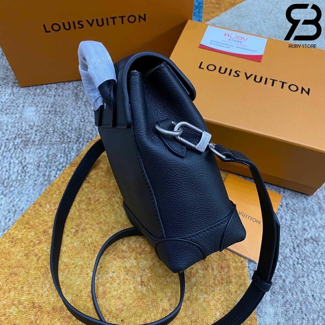 Túi LV Steamer 15 M11637 Black Calfskin Màu đen