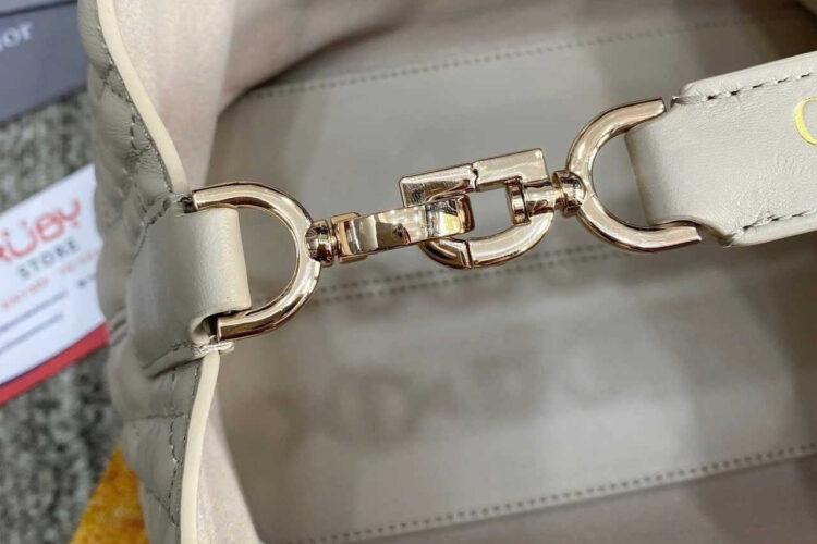 Túi SMALL DIOR TOUJOUR BAG BEIGE CALFSKIN màu be
