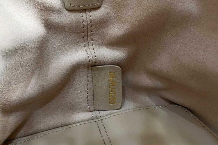 Túi SMALL DIOR TOUJOUR BAG BEIGE CALFSKIN màu be
