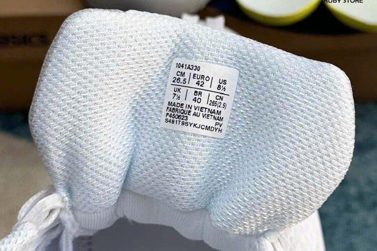 Giày Asics Gel-Resolution 9 White Black Trắng Đen Best Quality