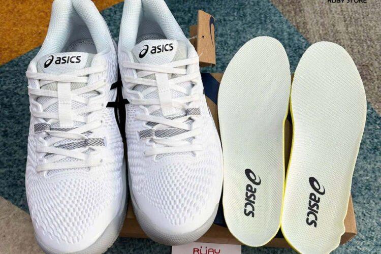 Giày Asics Gel-Resolution 9 White Black Trắng Đen Best Quality