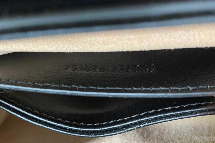 túi Gucci Horsebit 1955 Mini Bag Black Leather 22CM đen